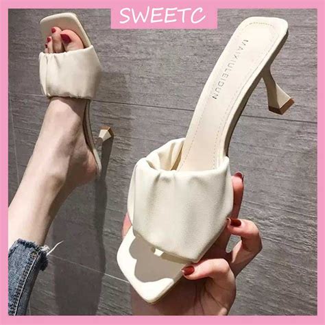 Sweetc Kasut Raya Perempuan Raya Heels Kasut Tinggi Stiletto Sexy