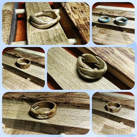 Collection of my handmade rings : r/Woodcarving