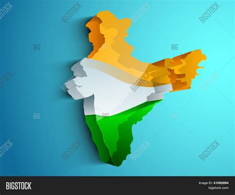 India Map National Vector Photo Free Trial Bigstock