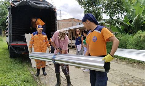 Familias Damnificadas Recibieron Ayudas Tras Afectaciones Por Vendavales