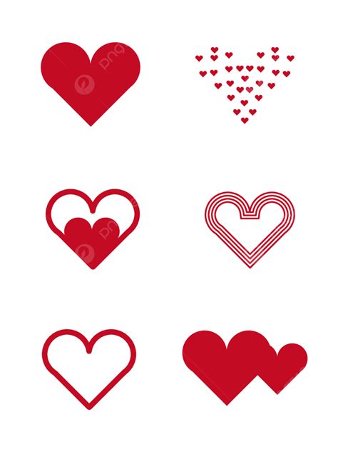 Red Love Heart Vector Hd Images Red Heart Love Icon Download Love