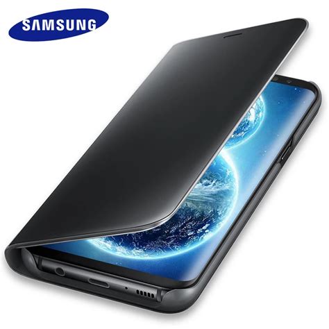 Original Samsung Galaxy S8 S 8 Plus Mirror Flip Case Cover 360 Cute