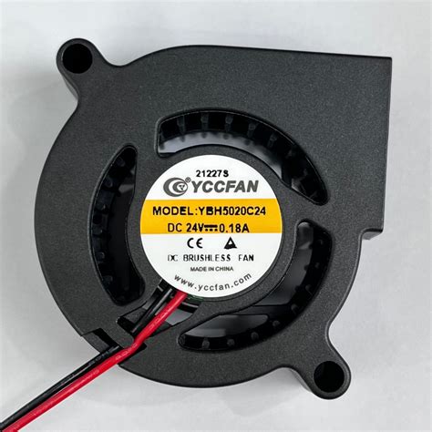 Ybm C Wires Fg Pwm Rd Fan X X Mm Rpm V Dc Blower