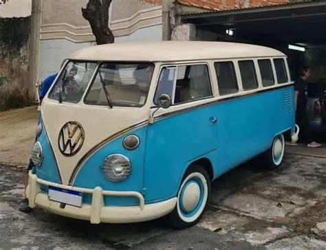 VW T1 splitwindow bus 1974 — Brazilian Classic Cars