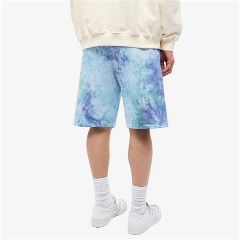 Champion Reverse Weave Tie Dye Shorts Blue End Us