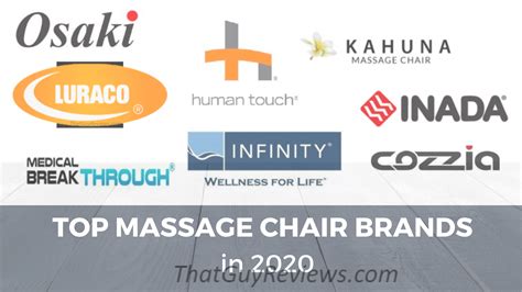 Top Massage Chair Brands In 2021 Tgr That Guy Reviews