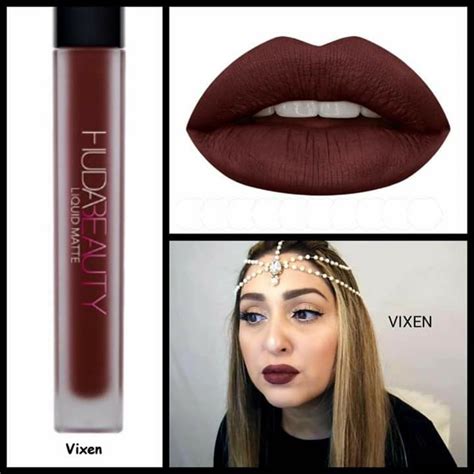 Huda Beauty Liquid Matte Vixen Beauty Personal Care Face Makeup On