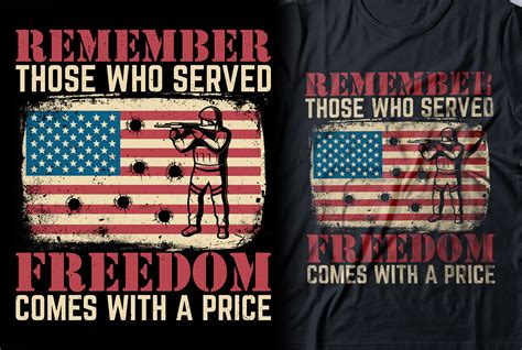 Freedom Comes With A Price T Shirt Graphic By Teexe · Creative Fabrica