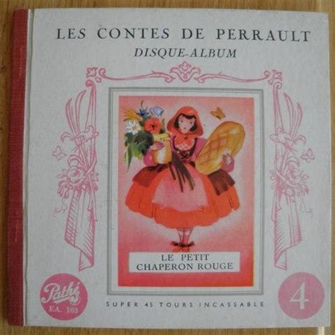 Le Petit Chaperon Rouge Les Contes De Perrault Disque Album