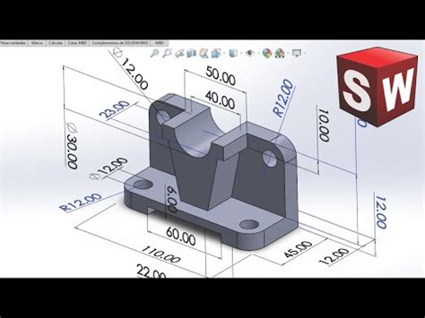 Ayuda Con Pieza Curso De Solidworks CSWA YouTube