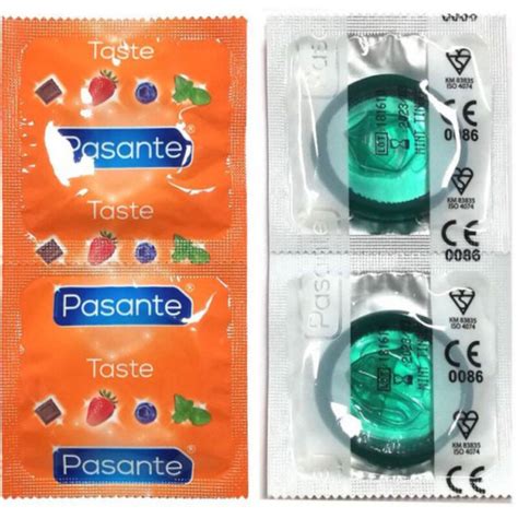 Pasante Saco De Preservativos Sabor Hortel Unidades Cacete