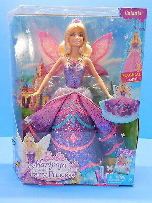 Barbie Mariposa And The Fairy Princess Catania Doll New EBay