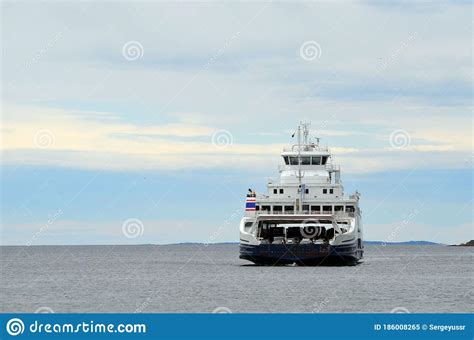 Travel By The Basto Ferry From Horten To Moss Editorial Image Image