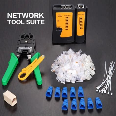 Pince Sertir Professionnelle Rj Rj Rj Cat Cat E Kit D Outils