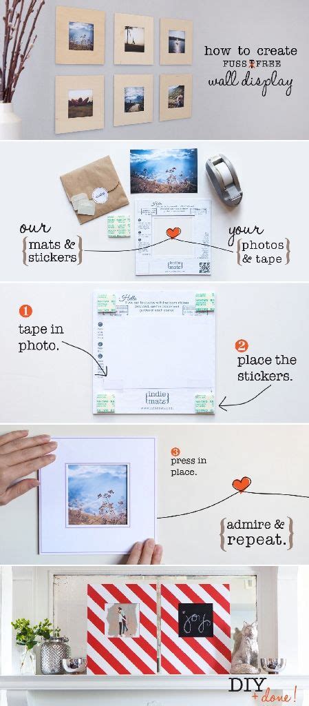 Dorm Decor How To Hang Pictures Without Nails