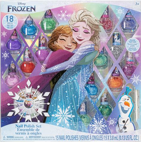 Disney Frozen Townley Girl Non Toxic Peel Off Nagellack Set Med