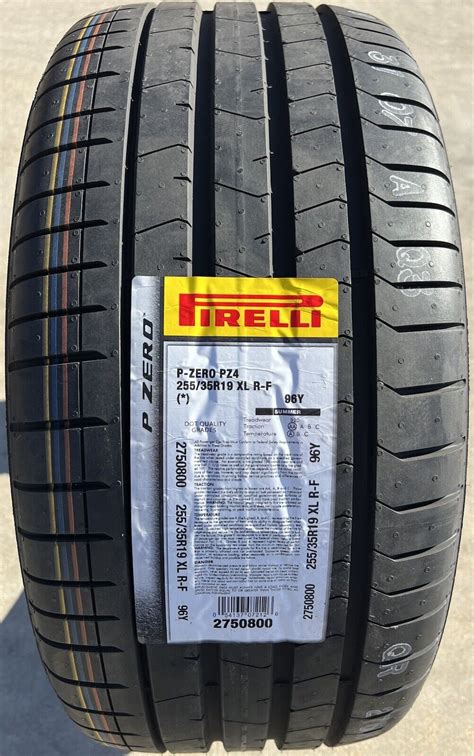 TWO NEW Pirelli P Zero PZ4 Run Flat RFT 255 35R19 Star BMW PZero R F