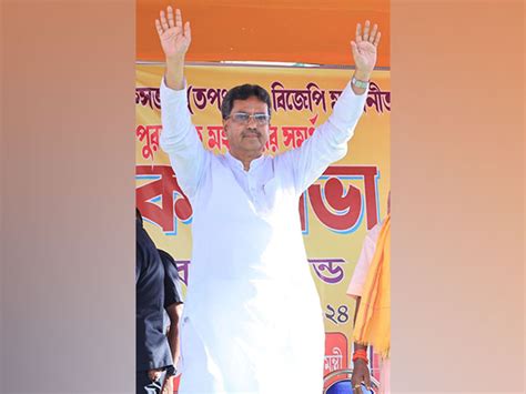 Tmcs Days Are Numbered Only Bjp Can Do Real Development Tripura Cm Manik Saha