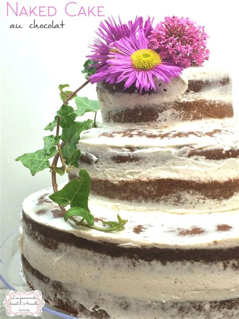 Naked Cake Gâteau nu au chocolat en layer cake Les Gourmands