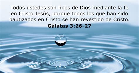 Vers Culos De La Biblia Sobre El Bautismo Dailyverses Net