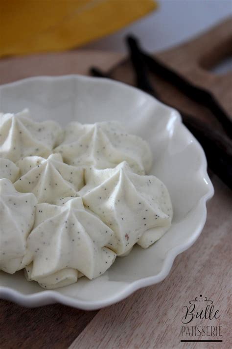 Recette Ganache Montée à la Vanille et Chocolat Blanc