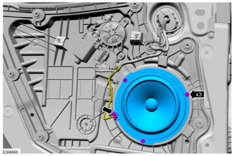 Ford Escape Removal And Installation Rear Door Speaker