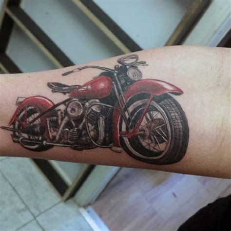 90 Harley Davidson Tattoos For Men Manly Motorcycle Designs