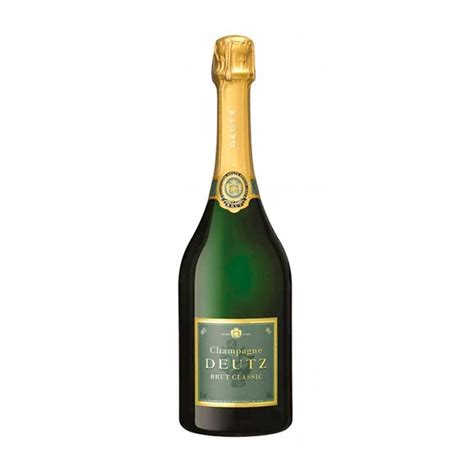 Champagne Deutz Brut Classic Branco Com Cartucho 750ml França