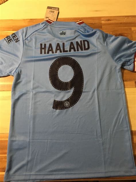 Erling Haaland Manchester City Jersey Champions League NWT 2022/23 ...