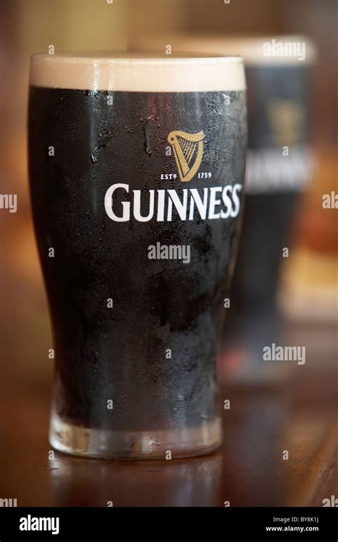 Pint of Guinness Stock Photo - Alamy