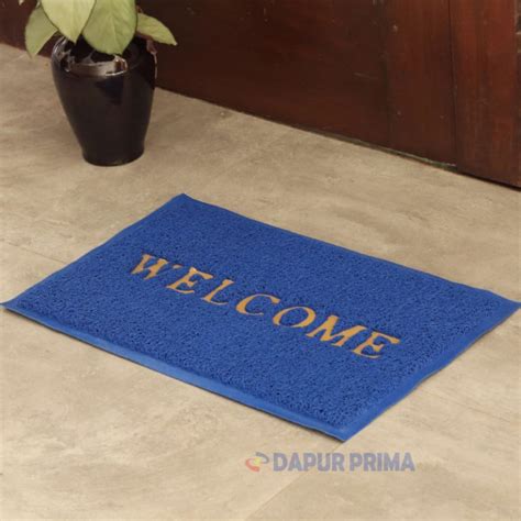 Keset Karet Welcome 40x60cm — Dapur Prima