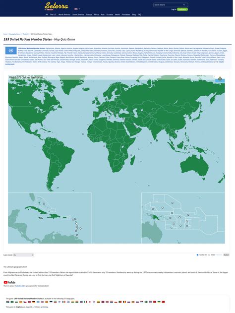 Seterra Un Wide Map — Userstylesworld