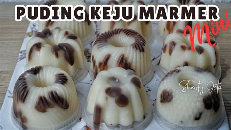 Terenak Puding Viral Ide Jualan Kekinian Puding Keju Marmer Mini