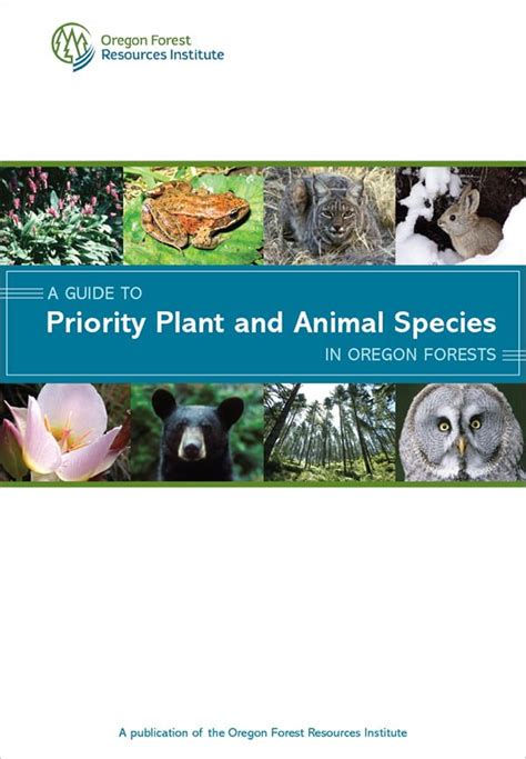 A Guide to Priority Plant and Animal Species in Oregon Forests - Oregon ...