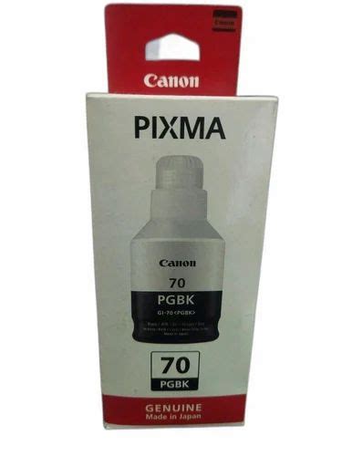 Black Canon Pixma Gi Pgbk Ink For Printing Packaging Size At Rs