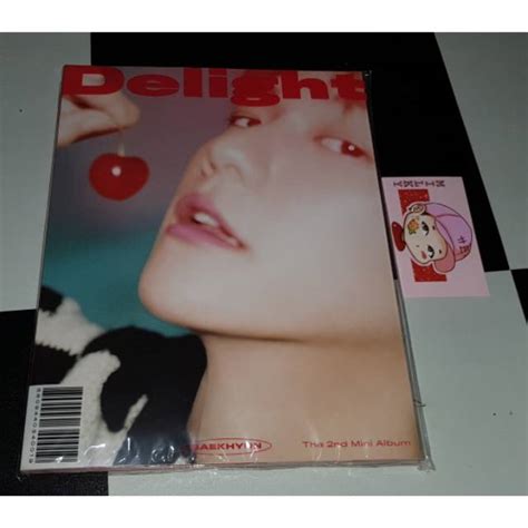 Jual Baekhyun Delight Chemistry Ver Shopee Indonesia