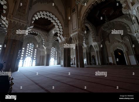 Interior of the Koutoubia Mosque, Marrakesh, Morocco Stock Photo - Alamy