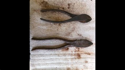 Plier Restoration Rusty Boker Proto Pliers YouTube