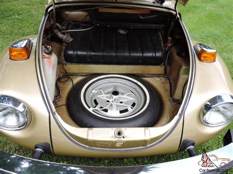 1974 Volkswagen Super Beetle Limited Edition Gold Sun Bug Convertible