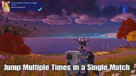 Jump Multiple Times In A Single Match Fortnite Spring Break Quest