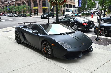 Black Cabriolet Convertible Exotic Gallardo Italian Lamborghini