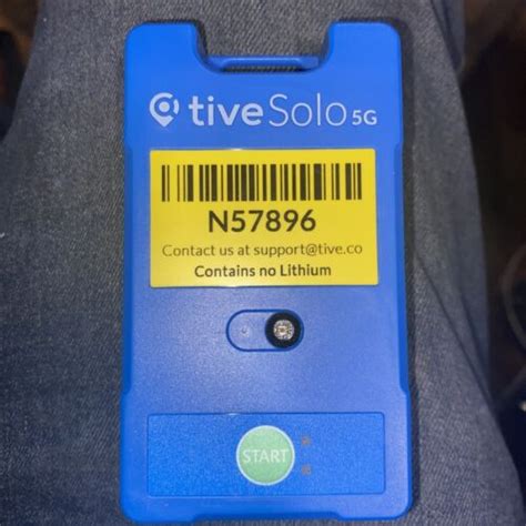 Tive Solo G Temperature Data Logger Model Tt Ebay