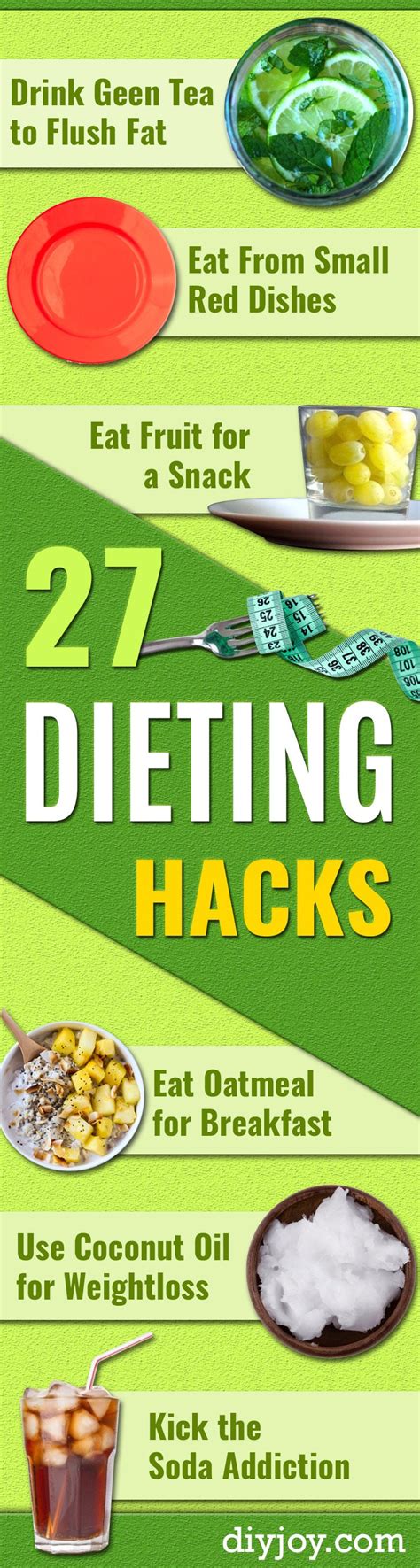 27 Dieting Hacks To Add To Your Weight Loss Routine