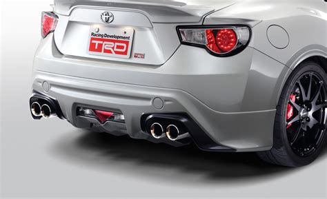 トヨタ86 ZN6系前期 用リアハーフ TRD Performance Line エアロGR86 外装エアロ