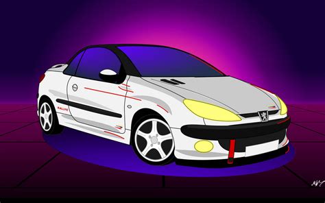 Peugeot 206cc Rallye By Dervossybaer On Deviantart