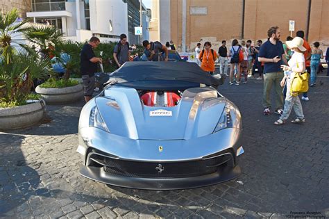 Silver Chrome Ferrari F12 Trs Snapped In Rome Gtspirit