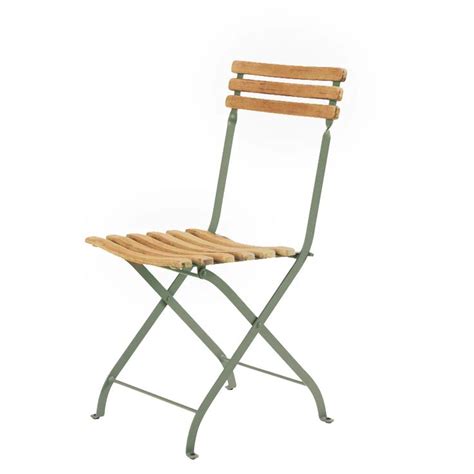 Ethimo Laren Folding Bistro Chair Bistro Chairs Chair Stackable