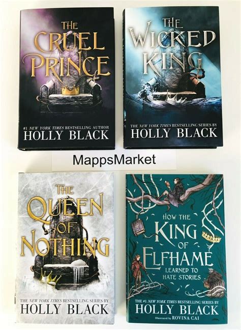 Signed Cruel Prince Wicked King Queen Of Nothing King Of Elfhame