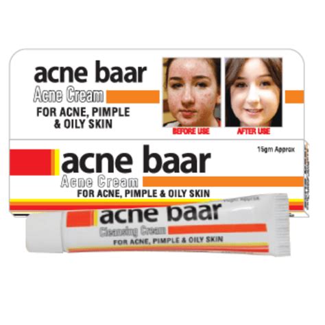 Acne Baar – Acne and Pimple Relief Cream – Serena Lab