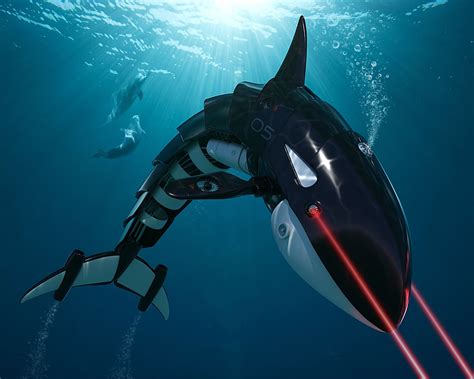 Cyber Orca By Adam Argentthis Was A 3d Modeling Experiment Based On A